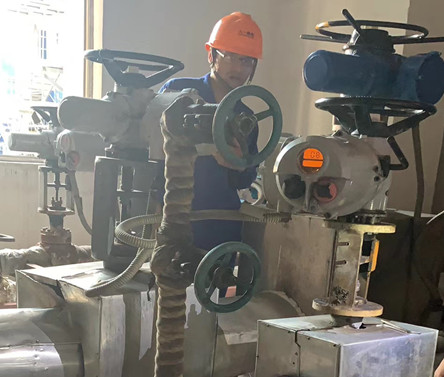 <b>羅托克電動執行器現場安裝調試案例一</b>